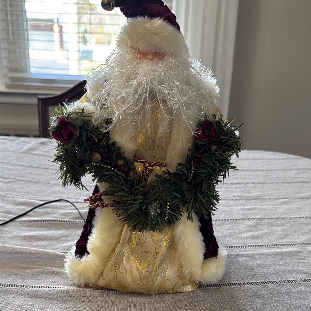 Festive Santa Claus Holiday Decoration